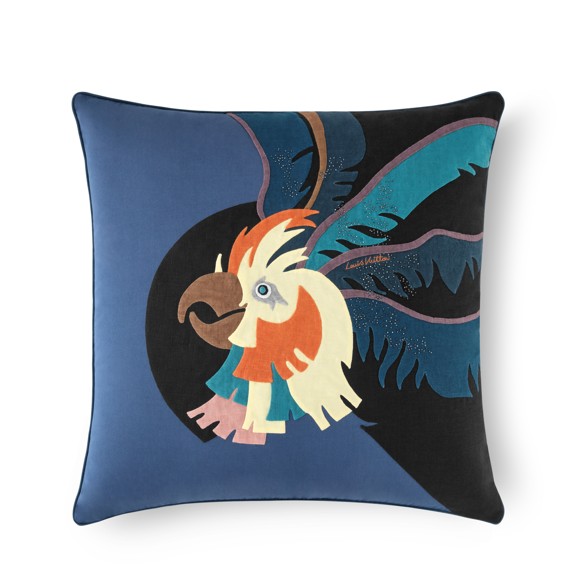 Animali Fantastici Striped Fish Cushion ｜ルイ・ヴィトン 公式
